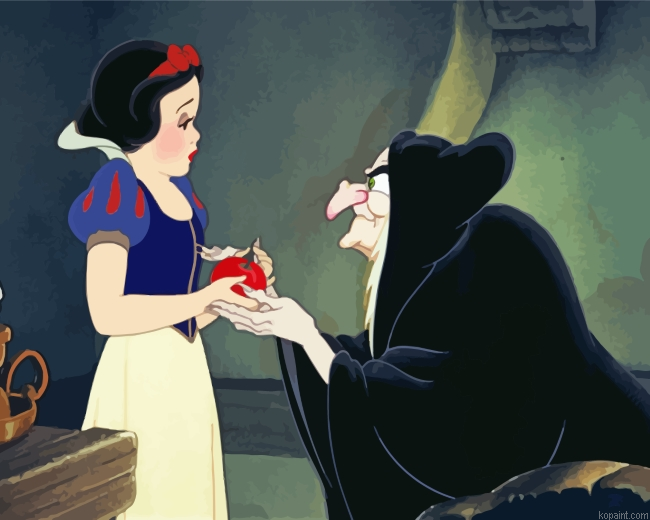 Snow White And The Evil Queen Painting By Numberss.png
