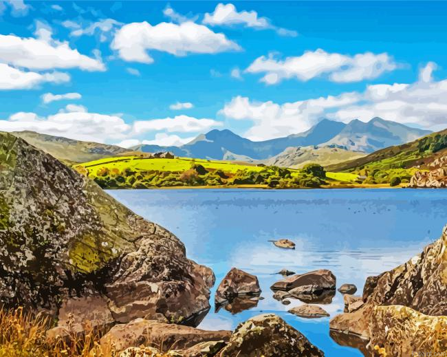 Snowdonia National Park Landscape Painting By Numberss.png