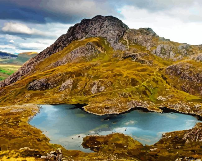 Snowdonia National Park Wales Painting By Numberss.png