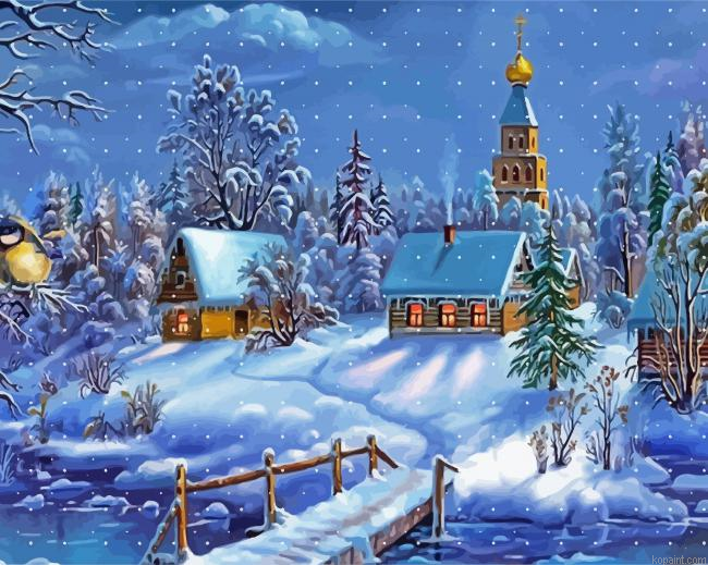 Snowy Cold Day Painting By Numberss.png