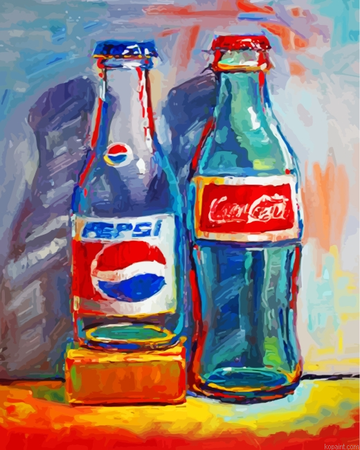 Soda Bottles Painting By Numberss.png