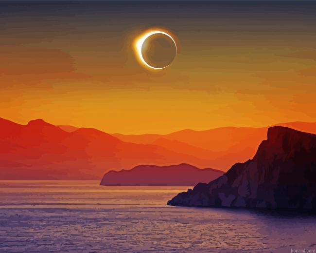 Solar Eclipse In Antarctica Painting By Numberss.png