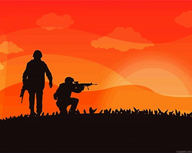 Soldier Silhouette Painting By Numberss.png