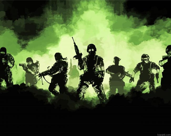 Soldier Wearing Gas Masks Painting By Numberss.png