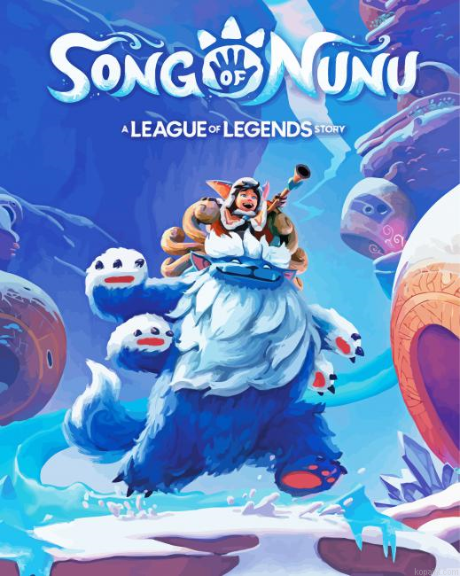 Song Of Nunu Poster Painting By Numberss.png