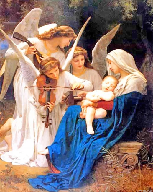 Song Of The Angels New Painting By Numberss.png