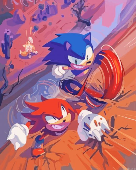 Sonic And Knuckles Painting By Numberss.png