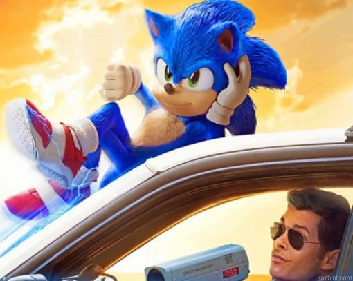 Sonic The Hedgehog Movie Painting By Numberss.png