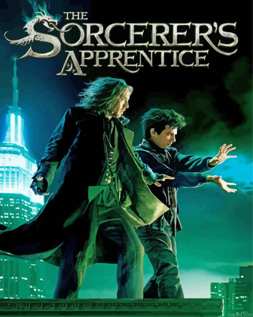 Sorcerers Apprentice Movie Poster Painting By Numberss.png