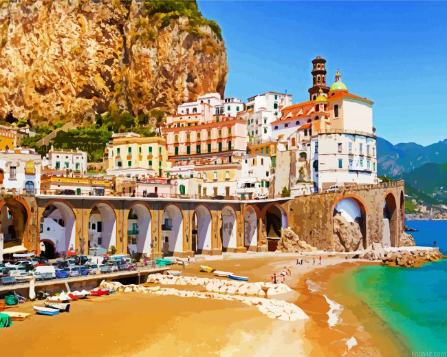 Sorrento Italy Paint by Numbers