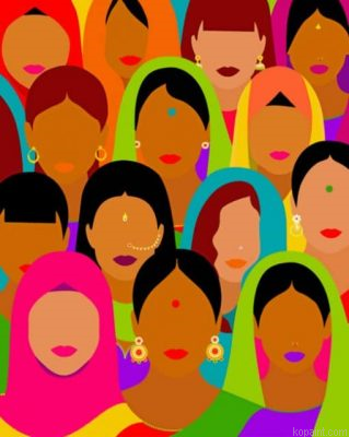 South Asian Women Painting By Numberss.png