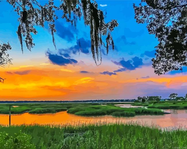 South Carolina Lowcountry Painting By Numberss.png