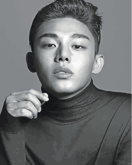 South Korean Yoo Ah In Painting By Numberss.png
