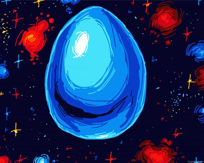 Space Egg Art Painting By Numberss.png