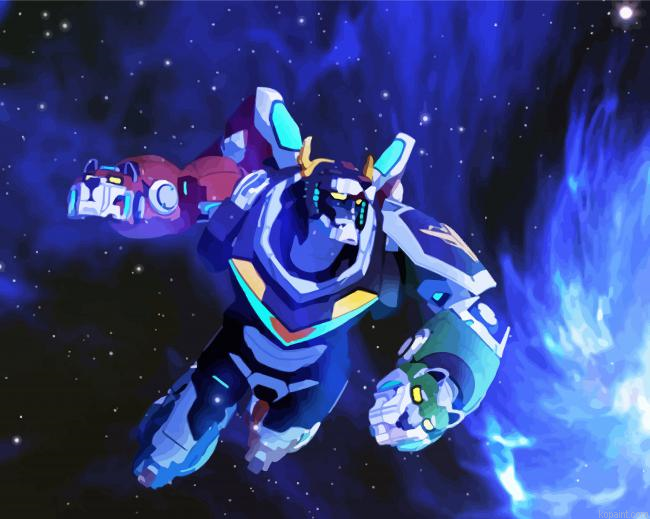 Space Voltron Robot Painting By Numberss.png