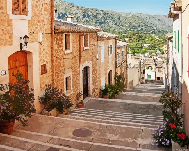 Spain Pollenca Majorca Painting By Numberss.png