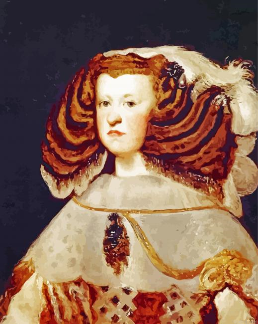 Spain Queen Diego Velazquez Paint By Numbers
