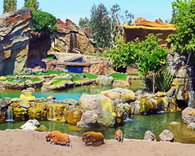 Spain Valencia Bioparc Painting By Numberss.png