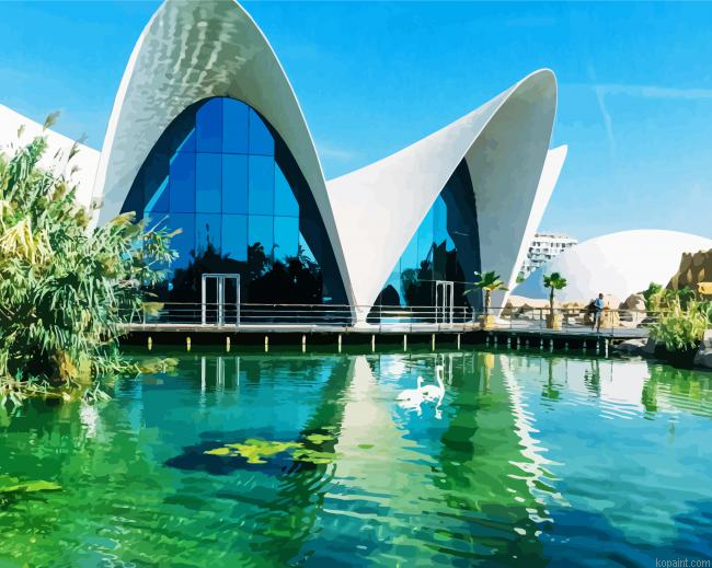 Spain Valencia Oceanografic Painting By Numberss.png