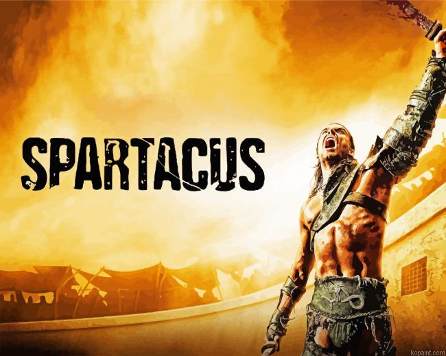 Spartacus Serie Painting By Numberss.png