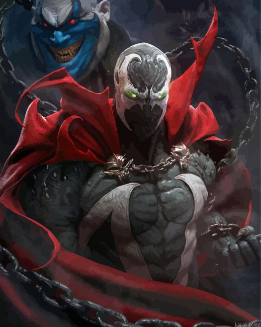 Spawn Books Character Painting By Numberss.png