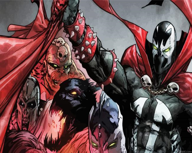 Spawn Supervillain Painting By Numberss.png