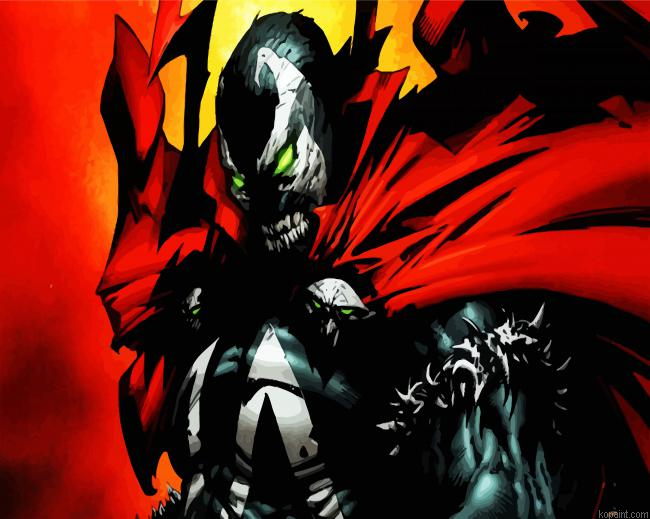 Spawn The Super Villain Paint By Numbers.png