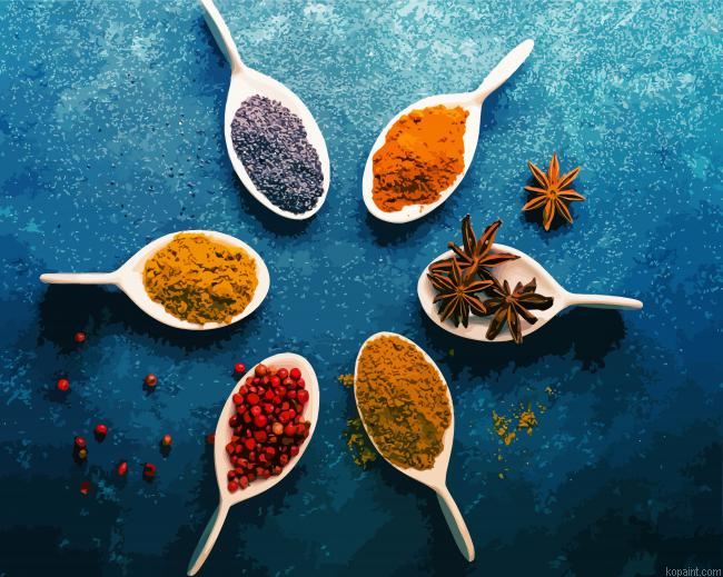 Spices And Dried Herbs Paint By Numbers.png
