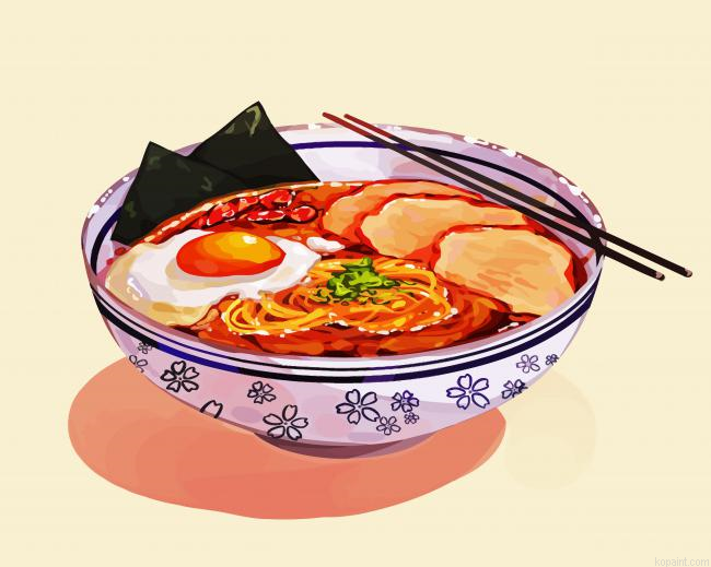 Spicy Ramen Painting By Numberss.png