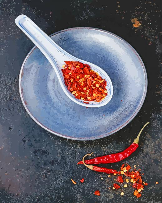 Spicy Spoon Painting By Numberss.png