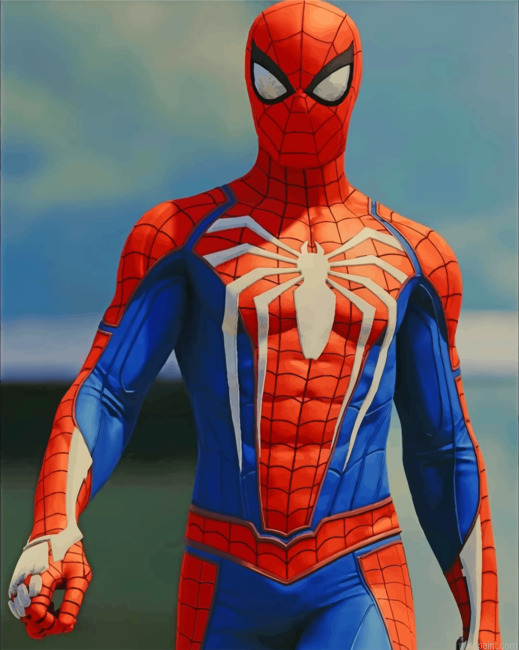 Spider Man Painting By Numberss.png