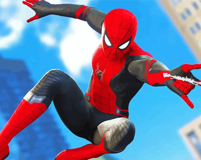 Spiderman Superhero Paint By Numbers.png