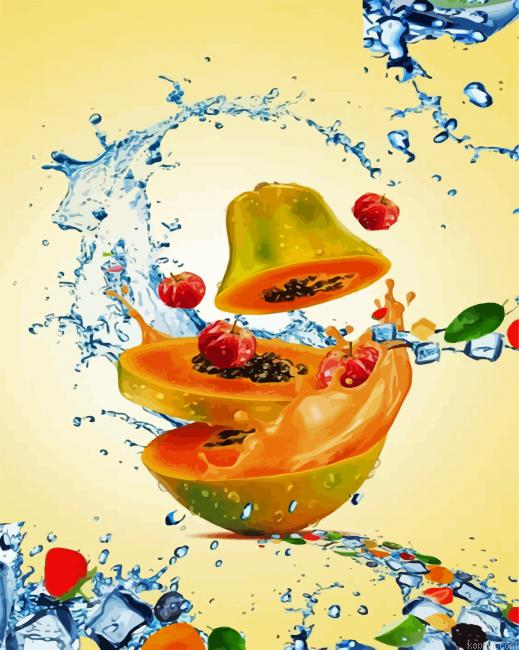 Splash Fresh Fruits Paint By Numbers.png