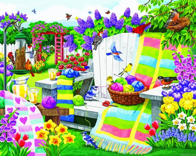 Spring Time Painting By Numberss.png