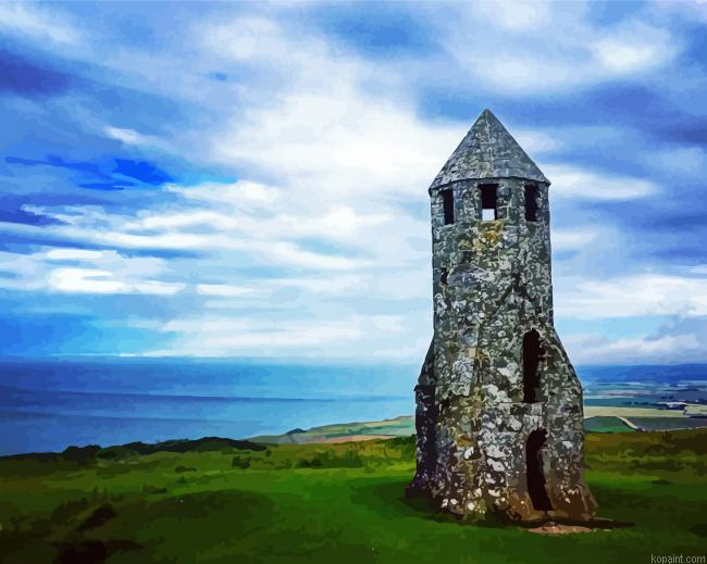 St Catherines Oratory Lighthouse Painting By Numberss.png