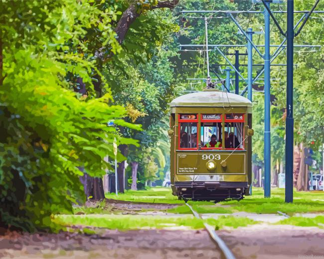 St Charles Streetcar Itinerary Painting By Numberss.png