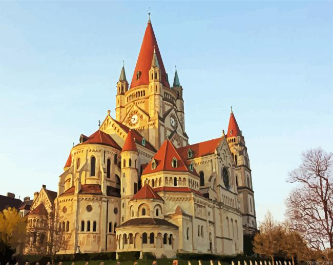 St Francis Of Assisi Church Painting By Numberss.png