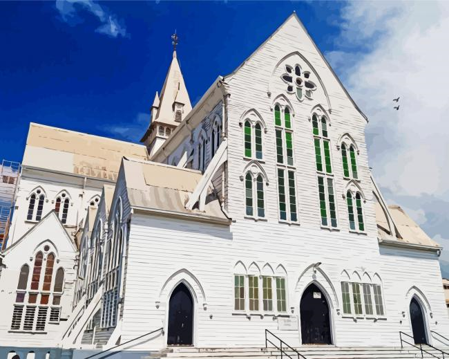 St George S Cathedral Guyana Painting By Numberss.png