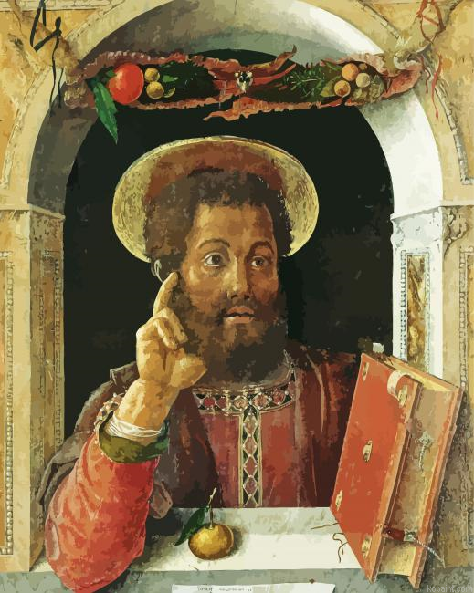 St Mark Andrea Mantegna Paint By Numbers.png