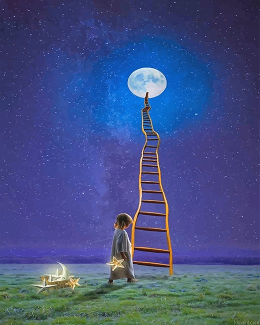 Stairway To Moon New Painting By Numberss.png