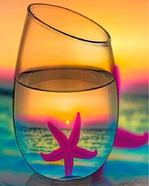 Starfich In A Glass Painting By Numberss.png