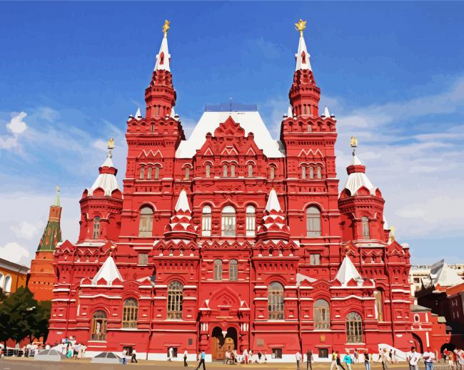 State Historical Museum Russia Painting By Numberss.png