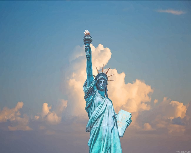 Statue Of Liberty New York New Painting By Numberss.png