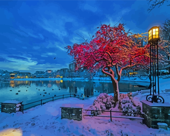 Stavanger In Winter Painting By Numberss.png