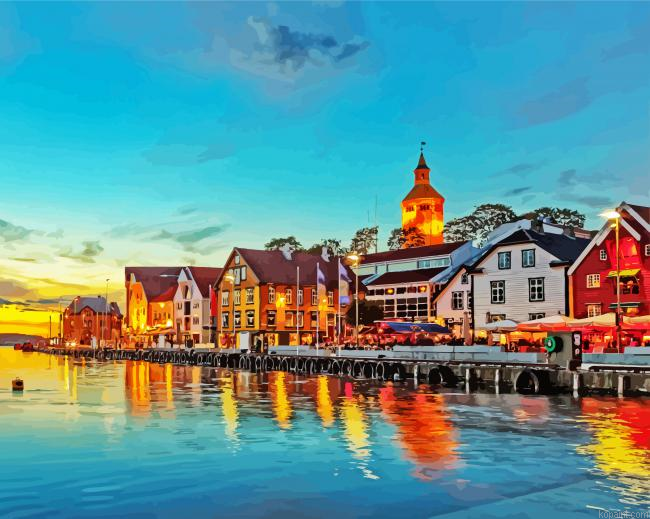 Stavanger Norway Painting By Numberss.png