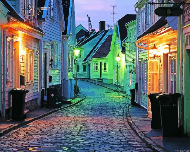 Stavanger Streets Painting By Numberss.png