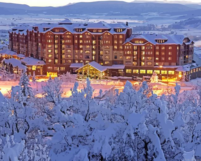 Steamboat Springs Co Paint By Numbers