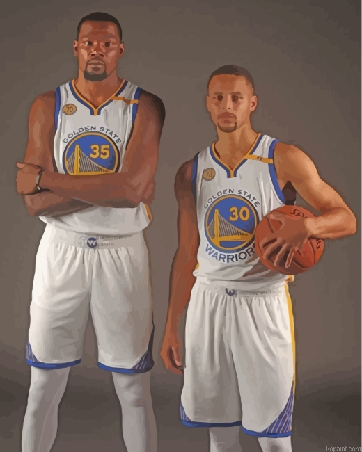 Steph Curry And Kevin Durant Painting By Numberss.png