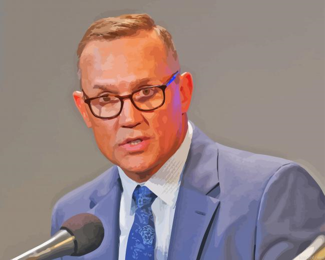 Steve Yzerman Paint By Numbers