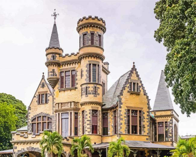 Stollmeyer S Castle Trinidad Painting By Numberss.png